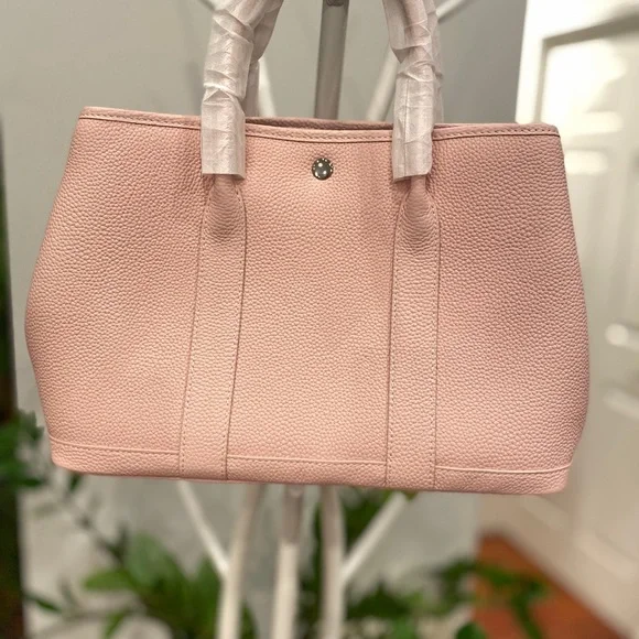 Pink 36CM Togo leather Top handle Graden Party genius leather Satchel bag - Picture 2 of 15